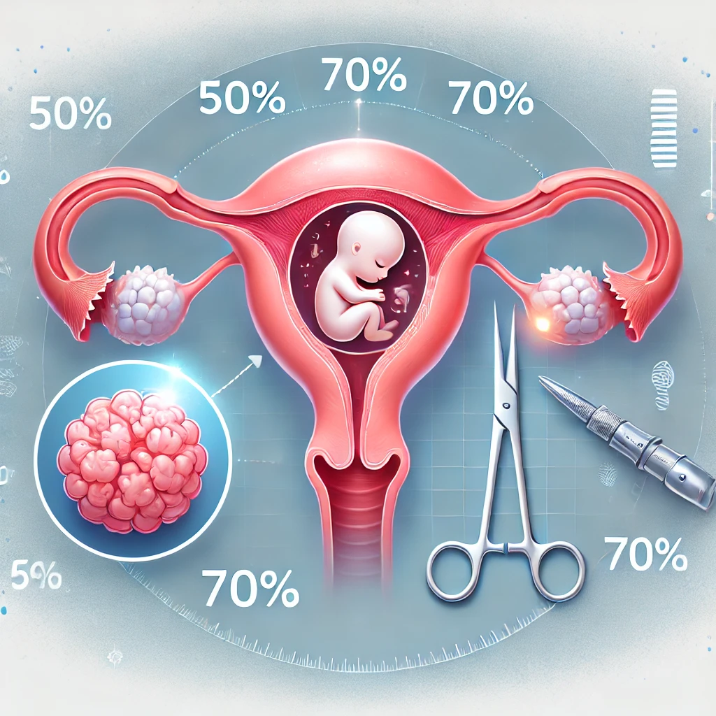 نسبة الحمل بعد استئصال الورم الليفي: هل يؤثر الاستئصال على فرص الحمل؟